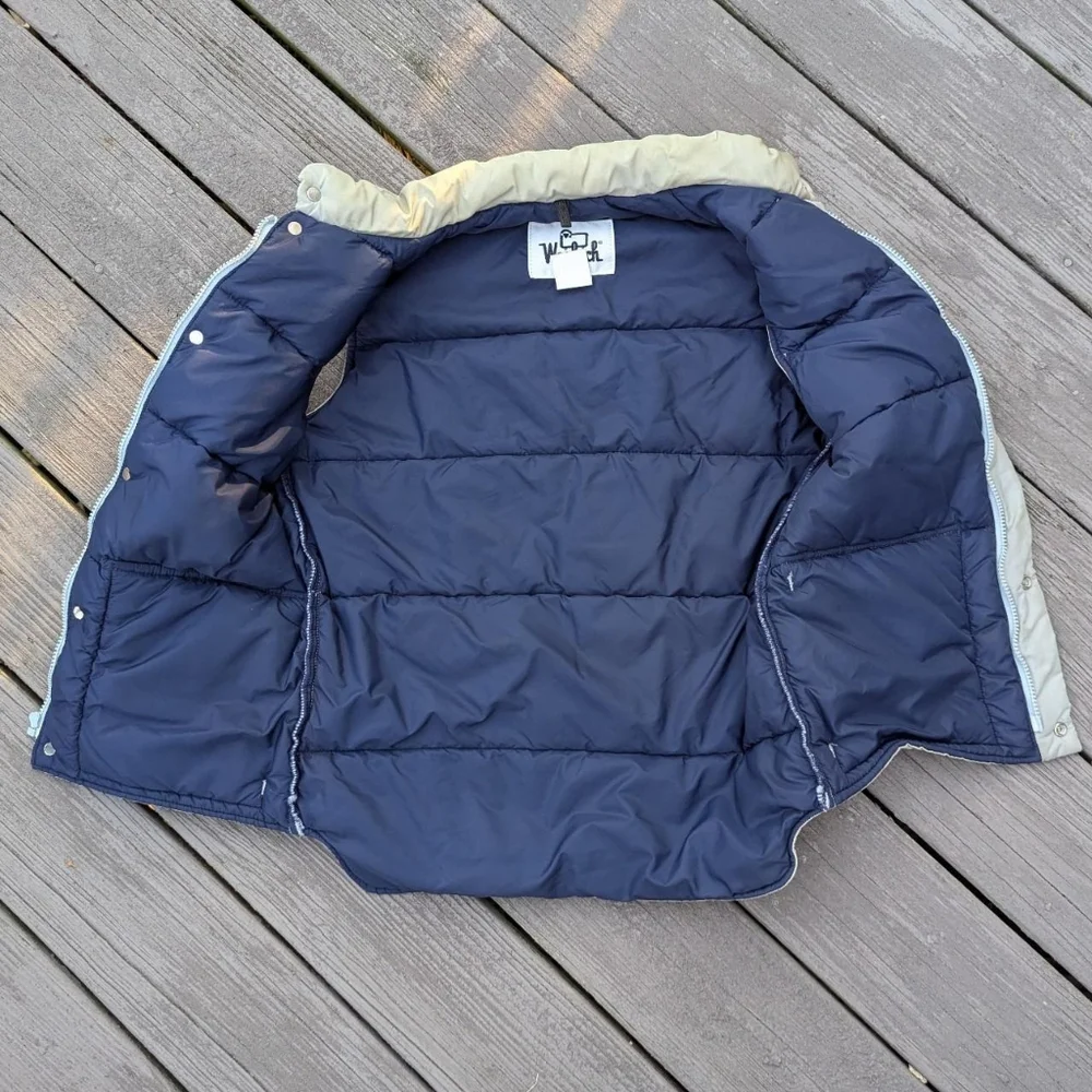 Vintage Woolrich Puffer Insulated Vest